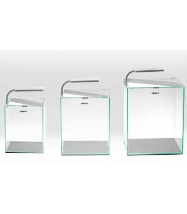 AquaEl Shrimp Smart szett 30 Day and Night - fehér - nano akvárium szett