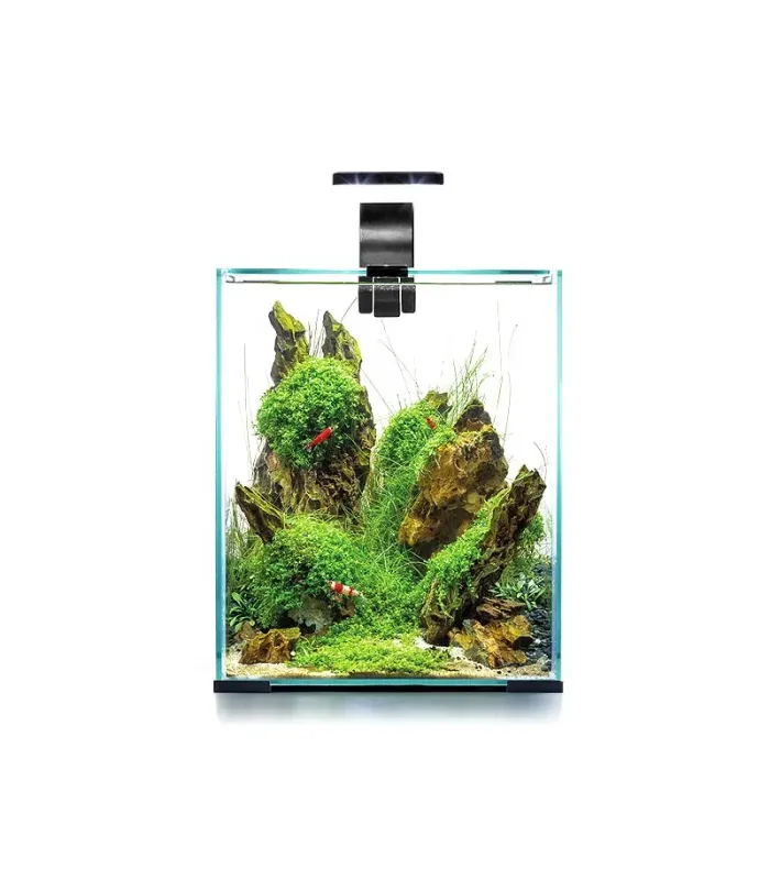 AquaEl Shrimp Smart szett 30 Day and Night - fekete - nano akvárium szett