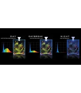 AquaEl Shrimp Smart szett 30 Day and Night - fekete - nano akvárium szett