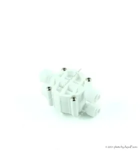 Ozmó elzáró szelep, négy utas, Quick 1/4" csatlakozóval