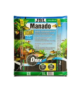 JBL Manado Dark 5 liter - általános akváriumtalaj (fekete)