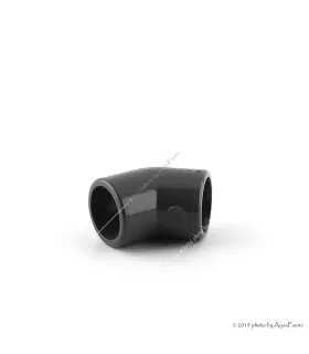 PVC 45° könyök idom 25 mm-es csőhöz