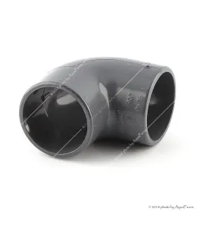PVC 90° könyök idom 50 mm-es csőhöz