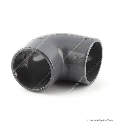 PVC 90° könyök idom 50 mm-es csőhöz