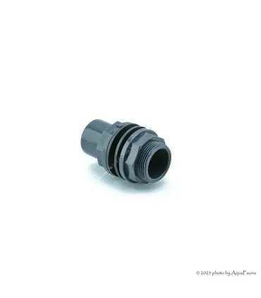 PVC átmenő idom 32/40 mm (hollanderes) 1 1/4" külső menettel
