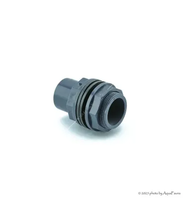 PVC átmenő idom 40/50 mm (hollanderes) 1 3/4" külső menettel