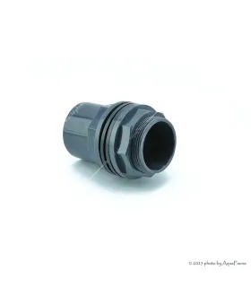 PVC átmenő idom 50/63 mm (hollanderes) 2" külső menettel