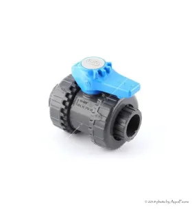 PVC hollanderes gömbcsap, 16 mm-s csőhöz