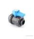 PVC hollanderes gömbcsap, 20 mm-s csőhöz