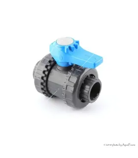 PVC hollanderes gömbcsap, 20 mm-s csőhöz