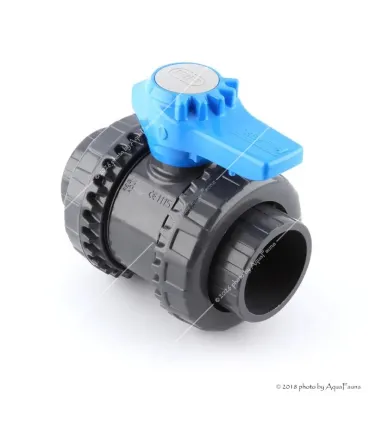 PVC hollanderes gömbcsap, 50 mm-s csőhöz