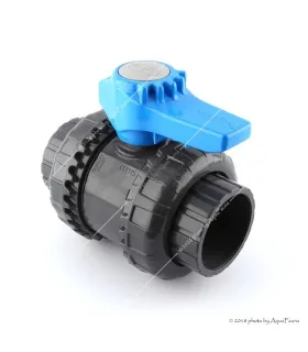 PVC hollanderes gömbcsap, 63 mm-s csőhöz