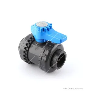 PVC hollanderes gömbcsap, 32 mm-s csőhöz
