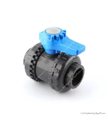 PVC hollanderes gömbcsap, 32 mm-s csőhöz