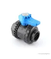 PVC hollanderes gömbcsap, 32 mm-s csőhöz