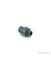 PVC karmantyú 20/16 mm-es csőhöz, 3/8" külső menettel