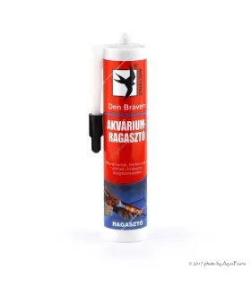 Den Braven Aqua-Silicone akvárium ragasztó (fekete) 280 ml kartus