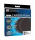 Hagen Fluval FX2/FX4/FX5/FX6 Carbon Foam - külső szűrőhöz aktív szénnel itatott szivacs (2 db)