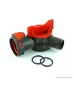 Hagen Fluval FX2/FX4/FX5/FX6 külső szűrő csap tömítéssel (1 db)