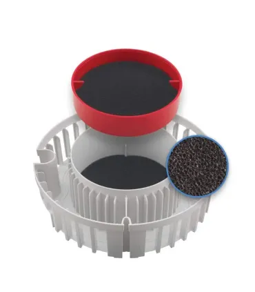 Hagen Fluval FX2/FX4/FX5/FX6 Carbon Foam - külső szűrőhöz aktív szénnel itatott szivacs (2 db)