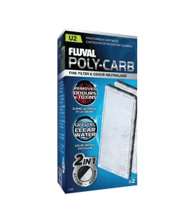 Hagen Fluval U2 belsző szűrő aktívszenes pótszivacs (2 db)