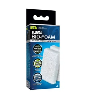Hagen Fluval U2 belsző szűrő pótszivacs (2 db)