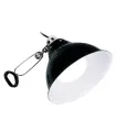 Hagen Exo Terra Glow Light lámpatest PT-2054 (kerámia foglalat + fényvető búra, Ø21 cm)