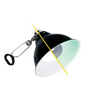 Hagen Exo Terra Glow Light lámpatest PT-2054 (kerámia foglalat + fényvető búra, Ø21 cm)