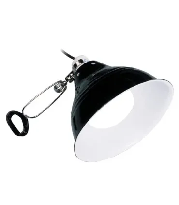 Hagen Exo Terra Glow Light lámpatest PT-2056 (kerámia foglalat + fényvető búra, Ø25 cm)