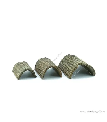Kerámia fél fatörzs M (19 cm)
