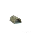 Kerámia fél fatörzs S (15 cm)