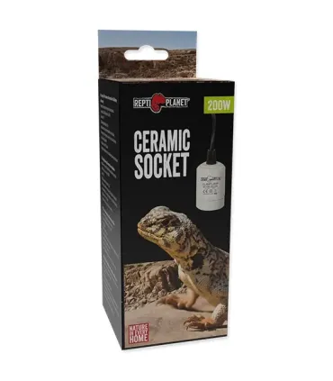 Repti Planet Ceramic Socket - kerámia foglalat - terráriumokhoz (200W)