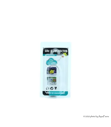 Levegőcső - CO2 cső U csatlakozó (üveg) - 15 mm