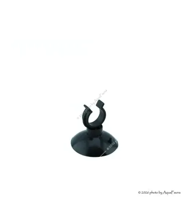 Tapadókorong karommal FEKETE - 12 mm (12/16 mm-es merev csőhöz vagy 9/12 mm-es hajlékony csőhöz)