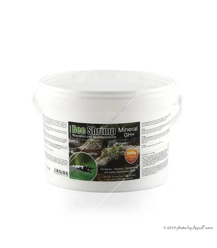 SaltyShrimp Bee Shrimp Mineral gH+ vízkeménység növelő - 3000 g
