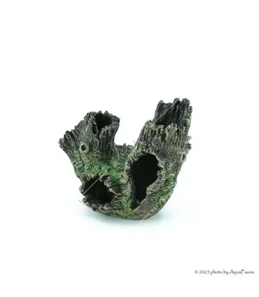 Akvárium dekor - fatörzs - kétágú (16x12x16 cm)