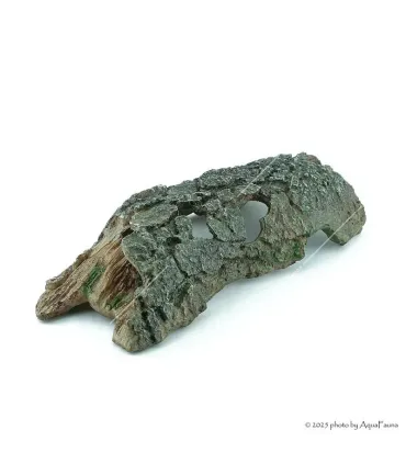 Akvárium dekor - fél fatörzs (29x13x6 cm)
