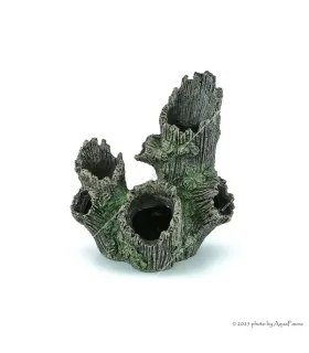 Akvárium dekor - fatörzs 3 ágú (18x18x15 cm)