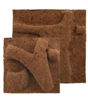 Repti Planet Coco Planter - dekoráció (domború, kókuszrost háttér) terráriumokba (50x50 cm)
