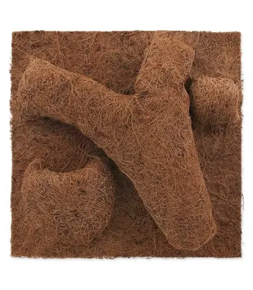 Repti Planet Coco Planter - dekoráció (domború, kókuszrost háttér) terráriumokba (50x50 cm)