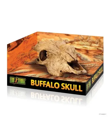 Hagen Exo Terra Buffalo Skull - bölény koponya formájú búvóhely terrariumba (13x9x24 cm)