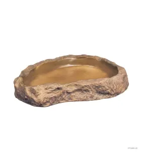 Hagen Exo Terra Feeding Dish Large - etetőtál sivatagi vagy trópusi terráriumokba (21x18x3,5 cm)