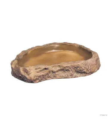 Hagen Exo Terra Feeding Dish Large - etetőtál sivatagi vagy trópusi terráriumokba (21x18x3,5 cm)