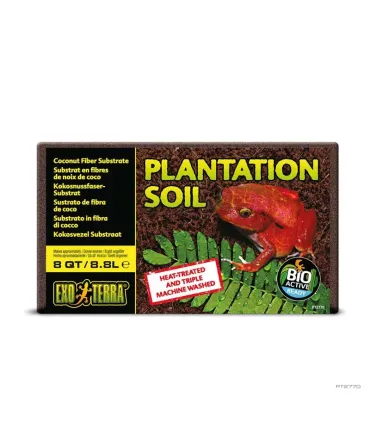 Hagen Exo Terra Plantation Soil Brick - kókuszrost talaj terráriumokba - (8,8 liter)