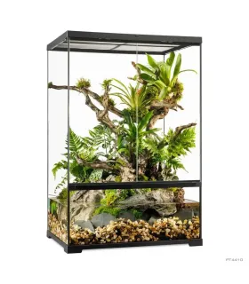 Hagen Exo Terra Pro Plaudarium Medium X-Tall - Dekoratív üveg paludárium (60x45x90 cm)