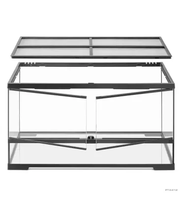 Hagen Exo Terra Pro Terrarium Large Wide - Dekoratív üvegrerrárium (90x45x45 cm)