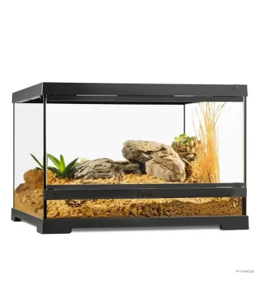 Hagen Exo Terra Pro Terrarium Small Low - Dekoratív üvegterrárium (45x45x30 cm)