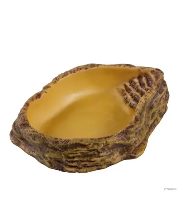 Hagen Exo Terra Water Dish Large - itatótál (sziklás) terráriumokba (22 x 17,8 x 5,5 cm)