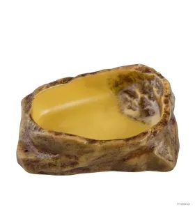Hagen Exo Terra Water Dish Medium - itatótál (sziklás) terráriumokba (10 x 13 x 3,3 cm)