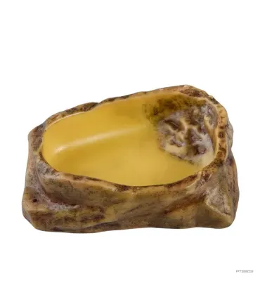 Hagen Exo Terra Water Dish Medium - itatótál (sziklás) terráriumokba (10 x 13 x 3,3 cm)